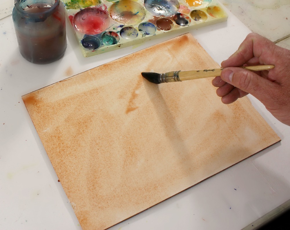 How To Make An Amazing Acrylic Paint Pour Cutting Board