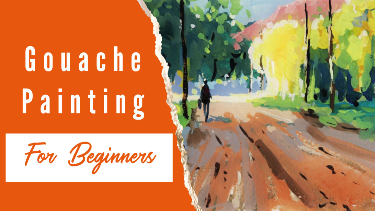 How to avoid cracking in designers gouache painting