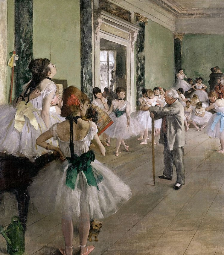 Edgar Degas: The Ballet Class