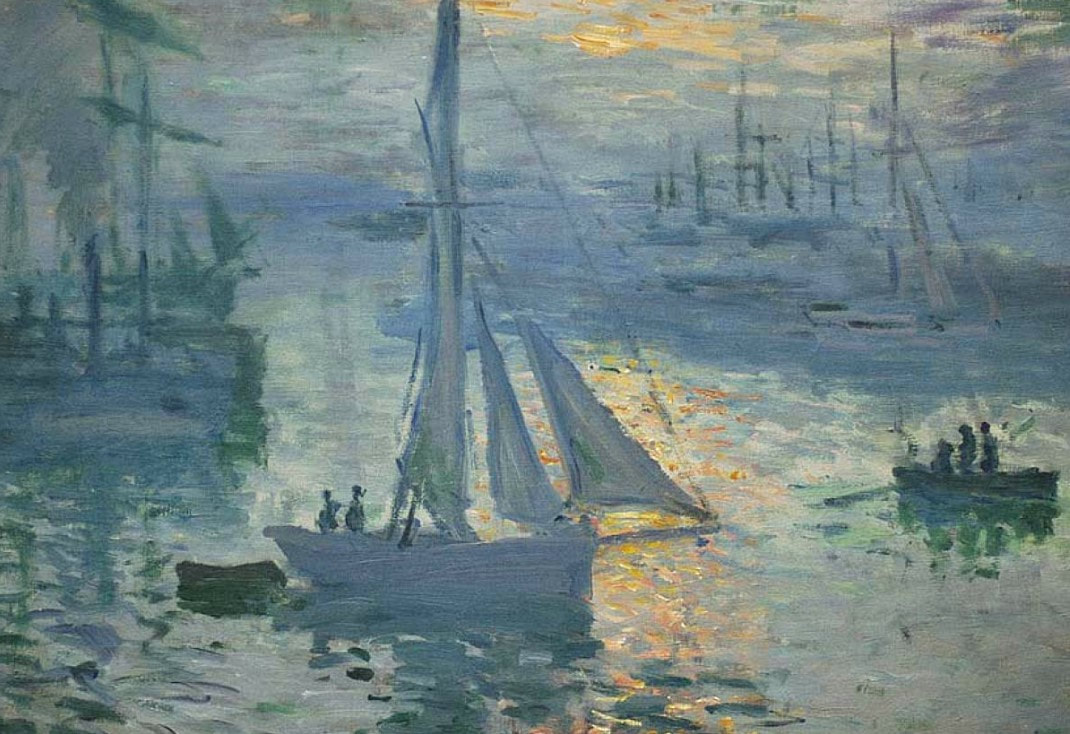 Sunrise, the Sea by Claude Monet